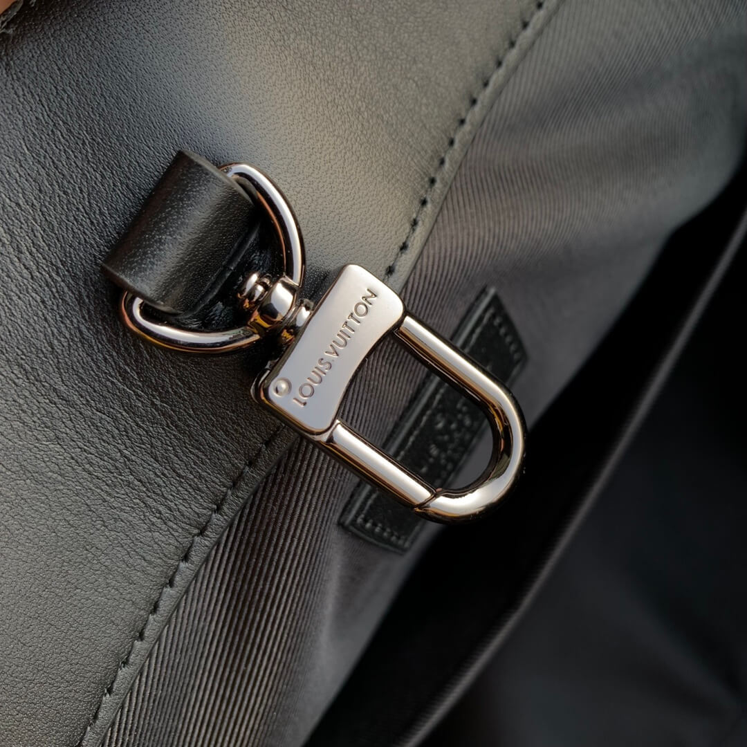 M46451 Sac Plat 24H Sac Plat 44CM Monogram Eclipse coated canvas black