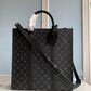 M46452 SAC PLAT MM Handbag Monogram Chess 36.5cm black