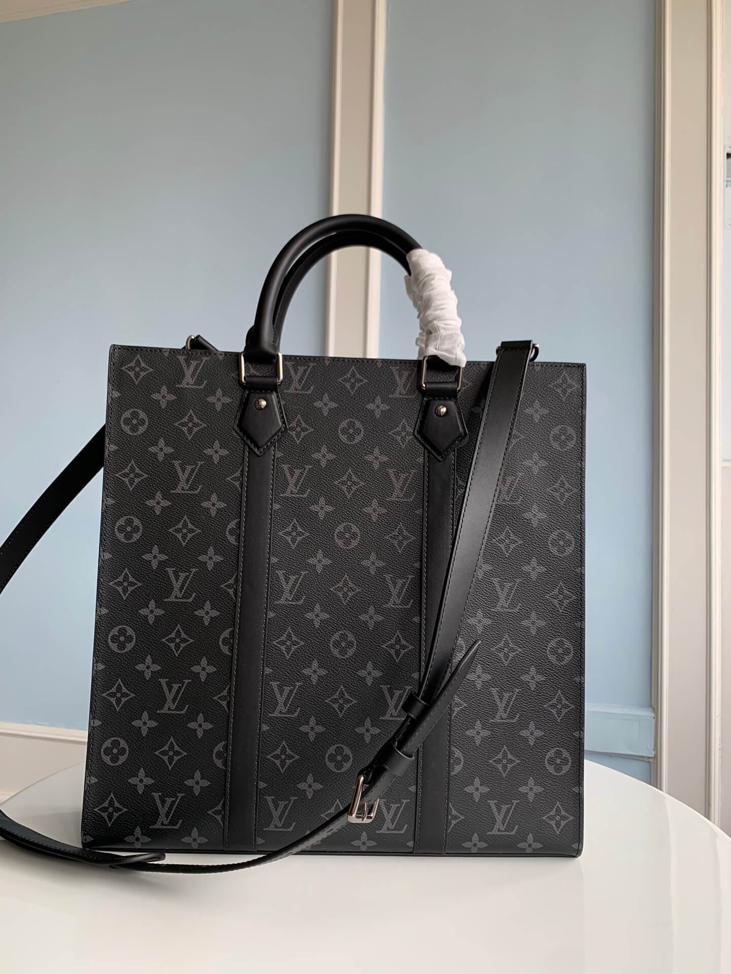 M46452 SAC PLAT MM Handbag Monogram Chess 36.5cm black