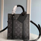 M46453 SAC PLAT mini Handbag Monogram Chess 19cm black