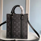 M46453 SAC PLAT mini Handbag Monogram Chess 19cm black