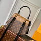 M46548 Tilsitt Handbag 23.5cm Monogram and Monogram Reverse coated canvas
