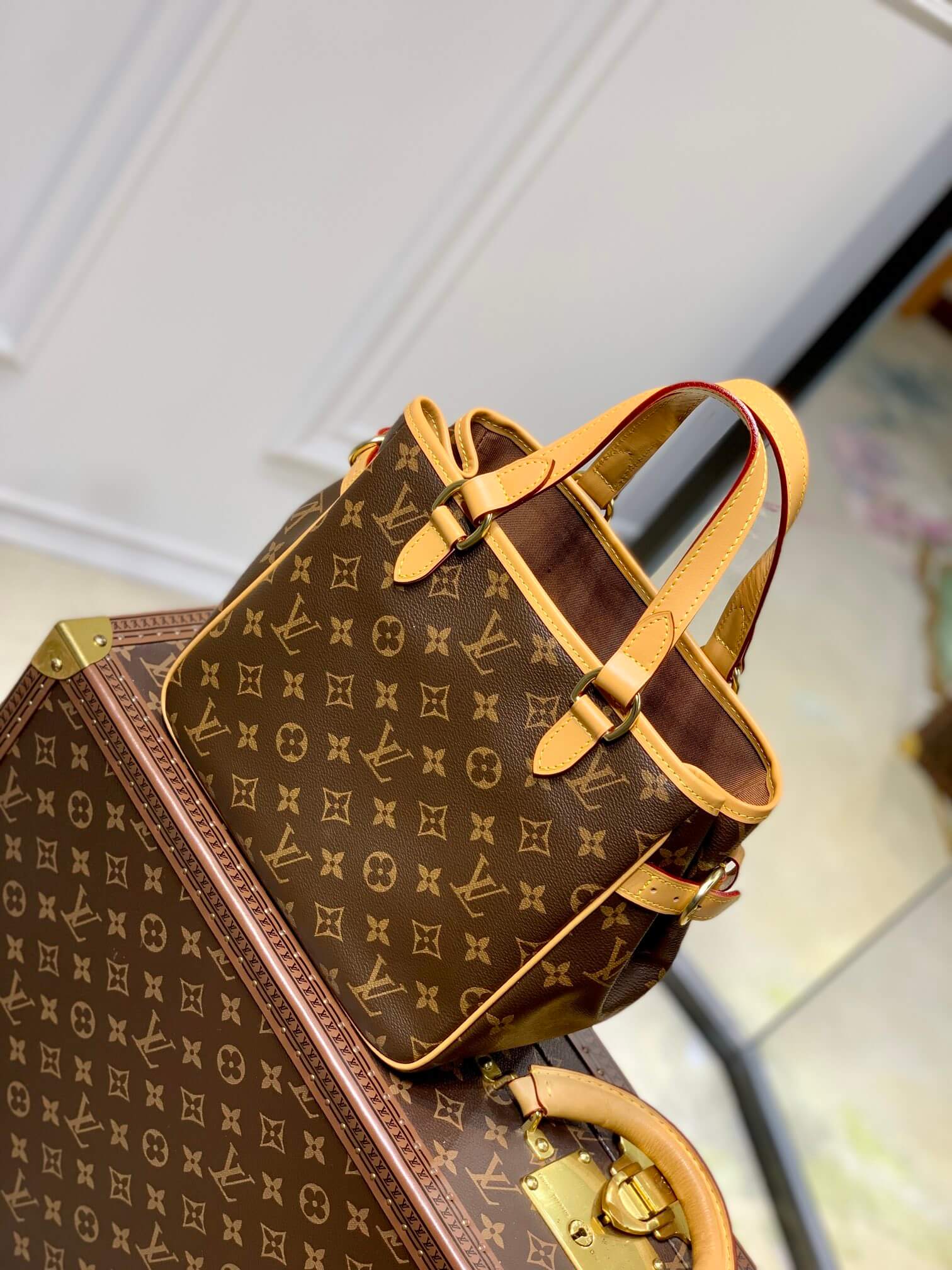 M51156 neverfull PM Monogram 25CM yellow