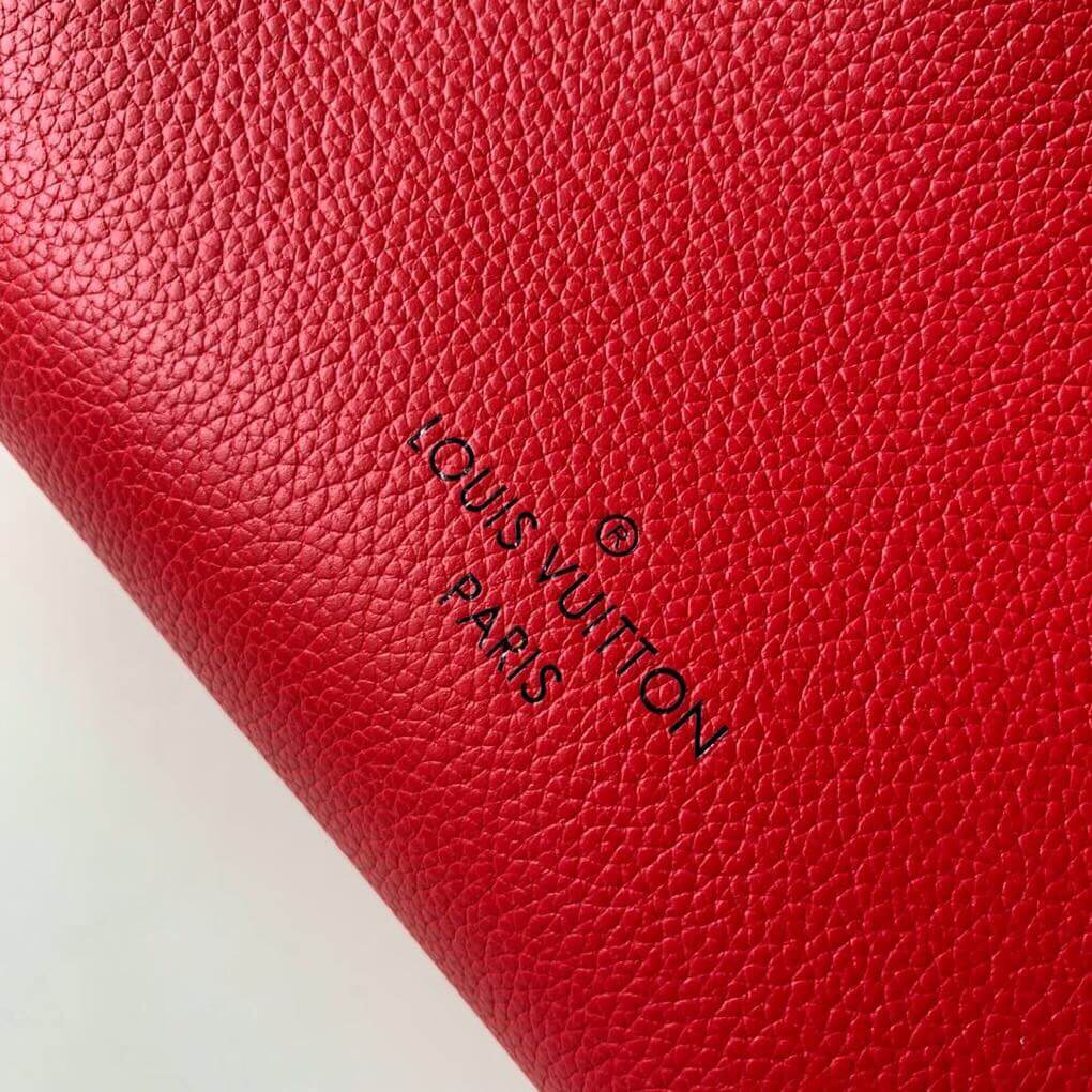 M53823 ON MY SIDE Monogram 30.5cm red white