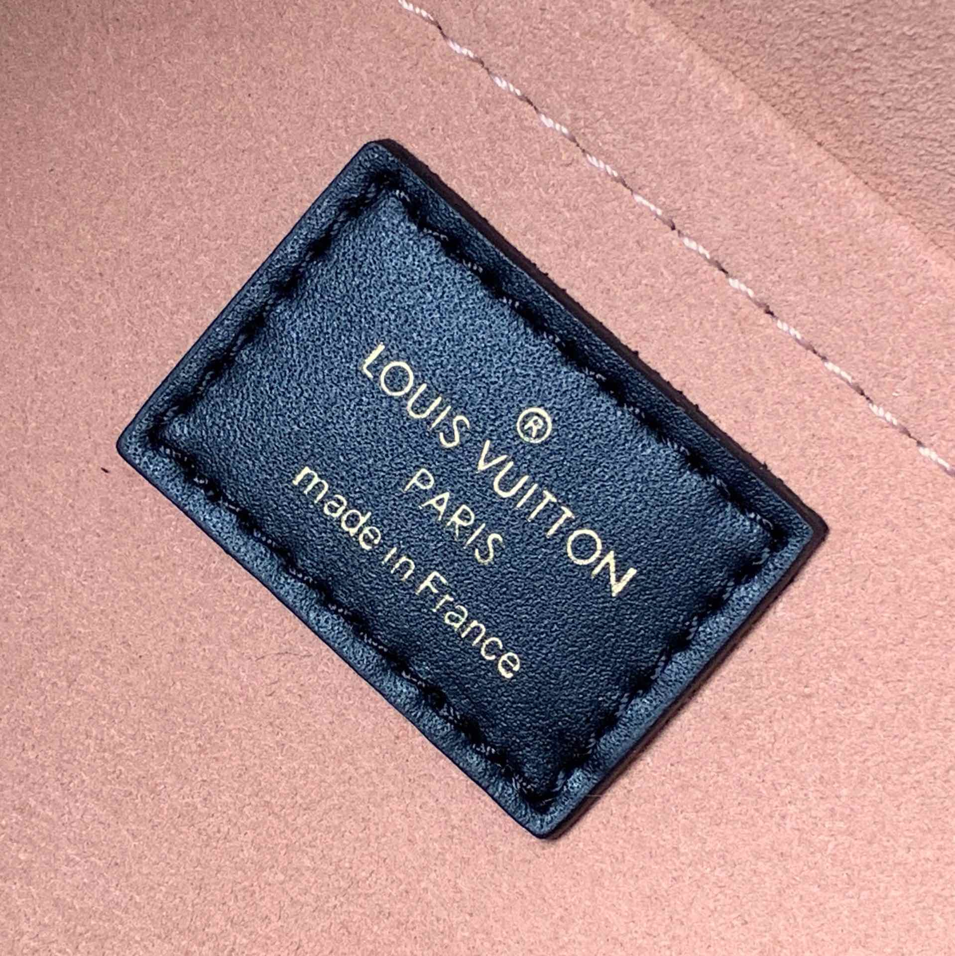 M53823 ON MY SIDE Monogram 30.5cm black yellow