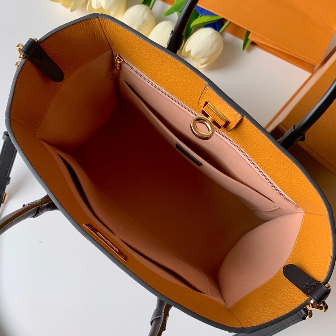 M53823 ON MY SIDE Monogram 30.5cm black yellow