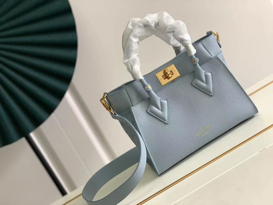 M57729 ON MY SIDE PM Monogram 25cm light blue
