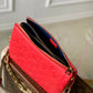 M57790 Coussin Monogram PM 26cm red Female bag All leather