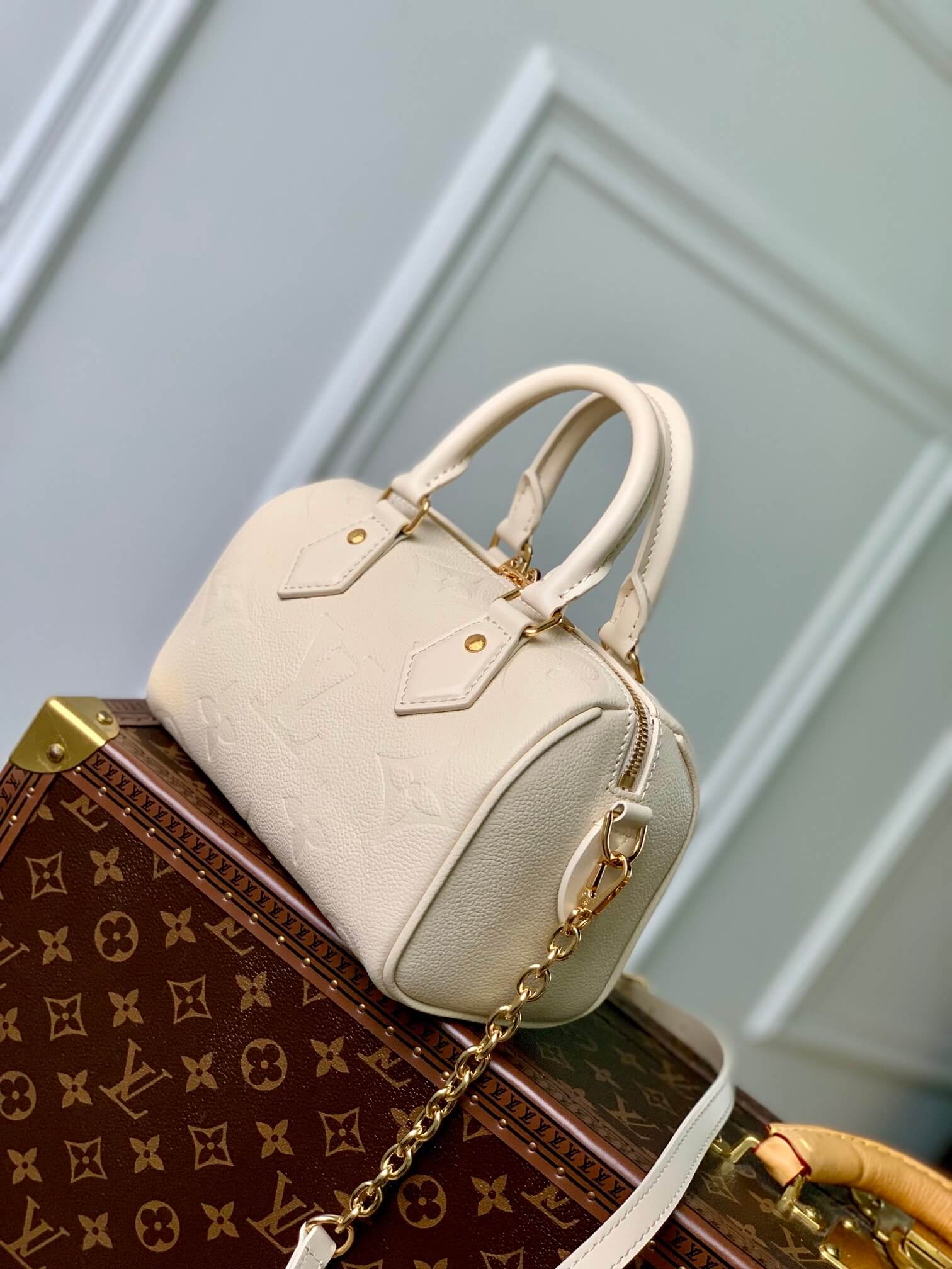 M58953 SPEEDY BANDOULIÈRE 20.5CM milk white Handbag