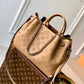 M59655 BELLA TOTE monogram 32cm orange yellow Soft perforated cowhide