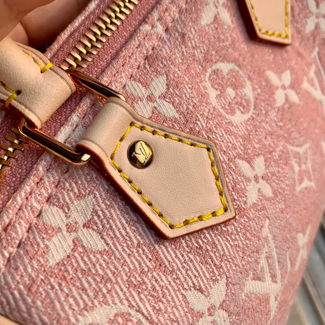 M81213 Pink Jeans Nano Speedy Monogram 16cm