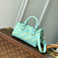 M81625 Nano Speedy Monogram Empreinte 16cm green