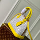M91606 ALMA BB Alma Full Leather yellow handbag 25CM