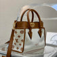 M95505 ON MY SIDE PM Monogram 25cm white brown