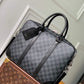 N40445 Porte-Documents Voyage PM 36.5cm Damier Graphite black