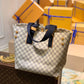 N41179 NEVERFUL Neverfull damier 31cm white black