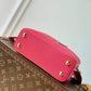 N81209 Capucines BB Taurillon 21cm rose red
