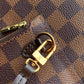 Neverfull N41603 rose ballerine inside MM Damier Azur Bag Damier GHW Used