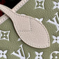 M46102 Neverfull Monogram Empreinte green grey begin subaxillary bag neverfull