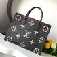 LV On TheGo GM Da Bicolor Monogram