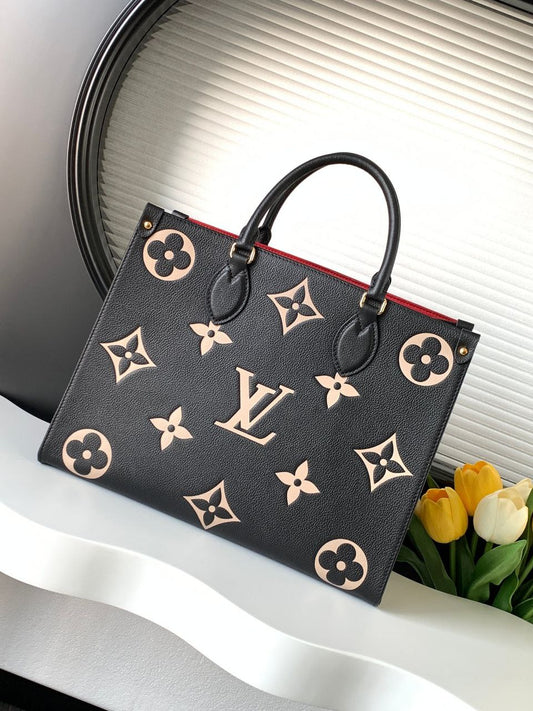 LV On TheGo GM Da Bicolor Monogram
