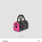 M46088 Speedy Bandouliere 20 Bag ROSE BLACK WHITE