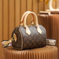 M45957 Speedy Bandouliere 20 Bag monogram real leather trim