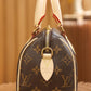 M45957 Speedy Bandouliere 20 Bag monogram real leather trim