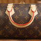M45957 Speedy Bandouliere 20 Bag monogram real leather trim
