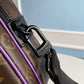 M46246 S LOCK MESSENGER Monogram Macassar purple man bag Sac Plat shoulder bag