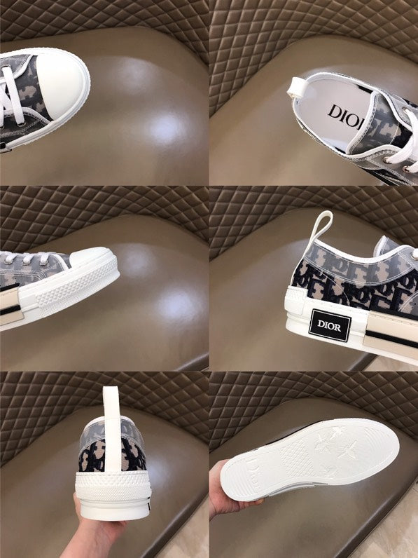 BL - DIR B23 Black and White LOW-TOP SNEAKER