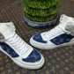 BL - Luv Rivoli White Blue Sneaker