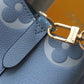 LV NeoNoe BB Bucket Bag Monogram Empreinte Blue For Women, Women’s Handbags, Shoulder Bags 7.9in/20cm LV M45709