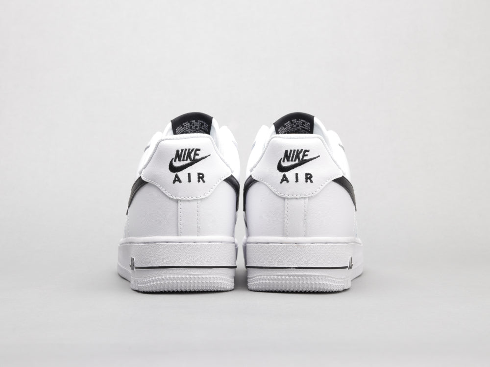 BL - AF1 White and black low gang