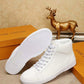 BL - LUV HIgh Top LaBL Up White Sneaker