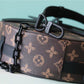 LV Wheel Box Monogram Canvas For Women, Women’s Handbags, Shoulder Bags And Crossbody Bags 9.1in/23cm LV M59706 
