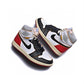 BL - Union x AJ1 High white and red stitching