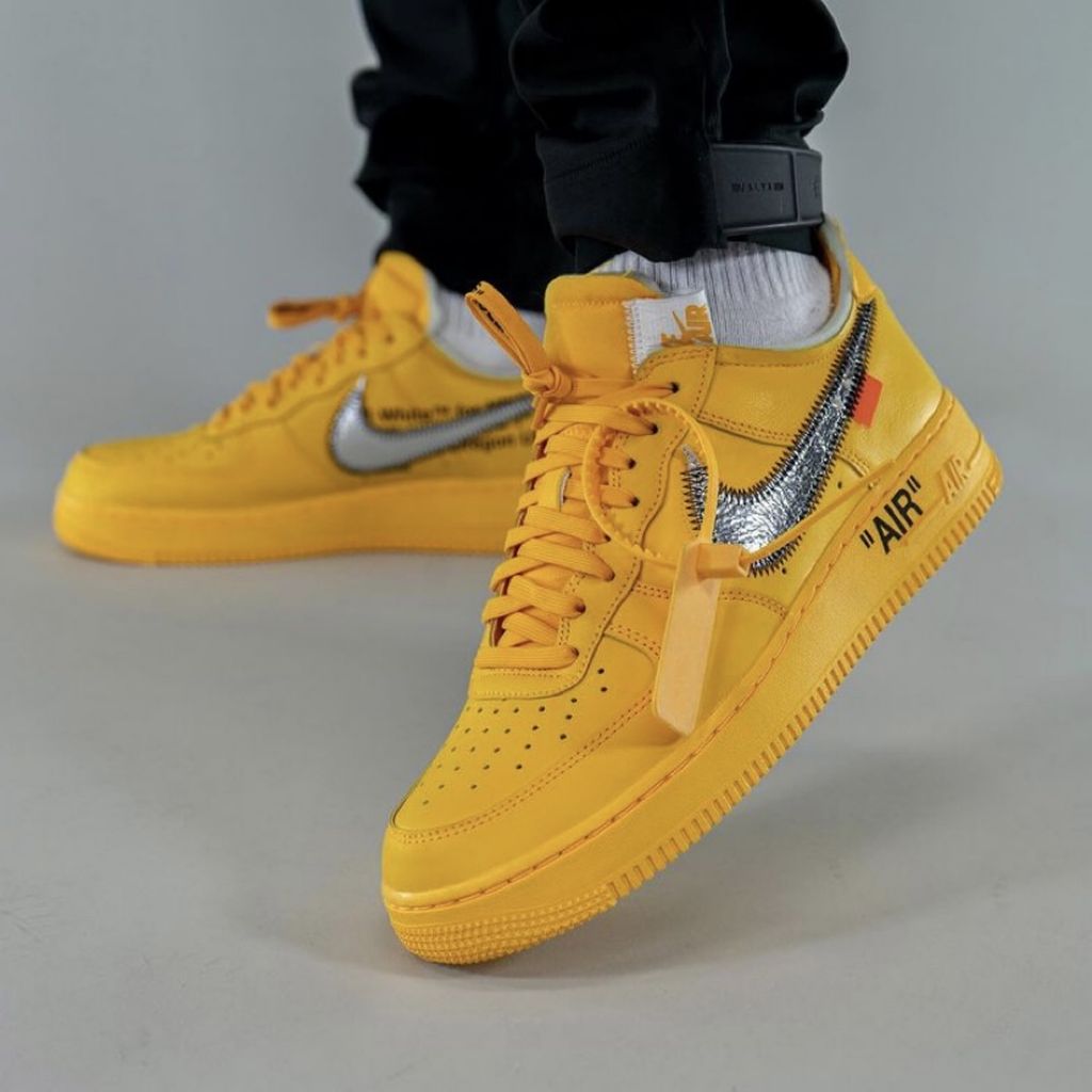 BL - OW x AF1 Gold and Silver