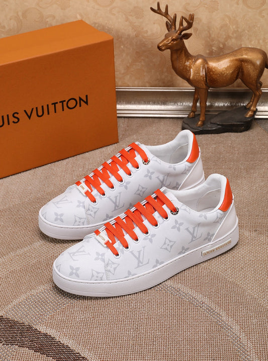 BL - LUV Time Out Orange And White Sneaker