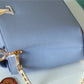 LV Capucines BB Taurillon Light Blue/ Beige For Women, Women’s Bags, Shoulder And Crossbody Bags 10.6in/27cm LV