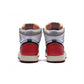 BL - Union x AJ1 High white and red stitching