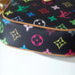 LV Rift Bag Monogram Multicolore Canvas Black For Women, Women’s Handbags, Shoulder And crossbody Bags 5.7in/13.5cm LV