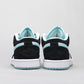 BL - AJ1 Black and Green toes