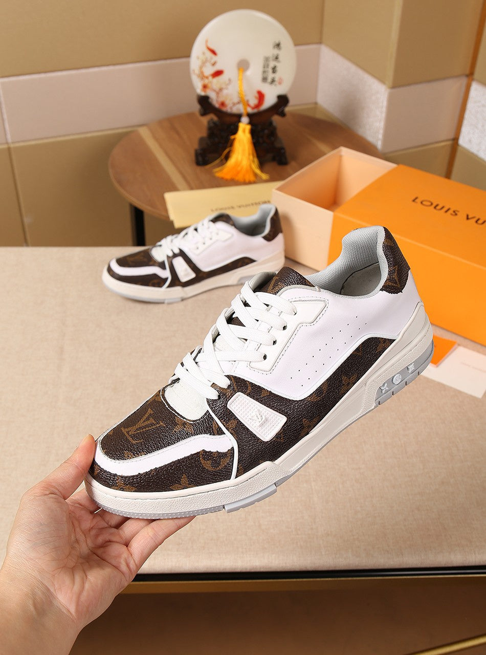 BL - LUV Brown White Sneaker