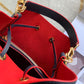 LV NeoNoe MM Bucket Bag Monogram Empreinte Red For Women, Women’s Bags, Shoulder Bags 10.2in/26cm LV