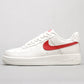 BL - AF1 retro white red low top