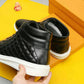 BL - LUV HIgh Top Metal Black Sneaker