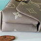 LV Madeleine MM Monogram Empreinte Dove Gray/ Creme Beige For Women,  Shoulder and Crossbody Bags 11.8in/30cm LV M46041