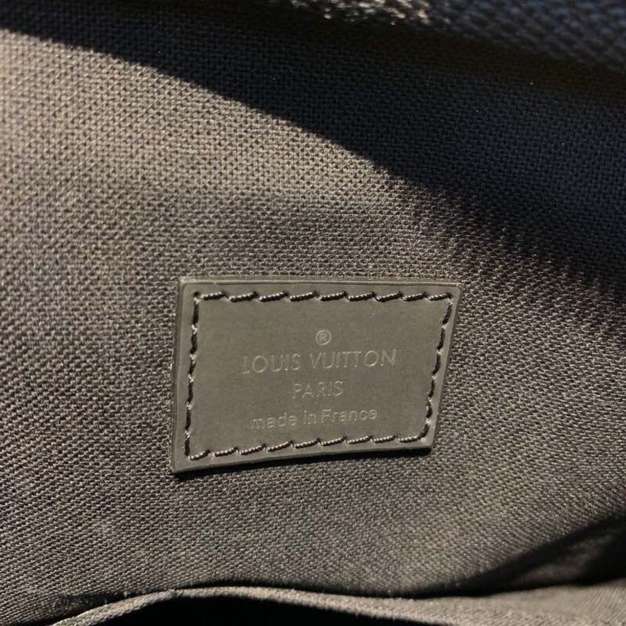 LV Porte Documents Voyage Bag 37cm Damier Graphite Canvas Spring/Summer Collection N41466 Black