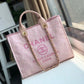 Chanel Deauville Tote 38cm PiNike For Women A66941